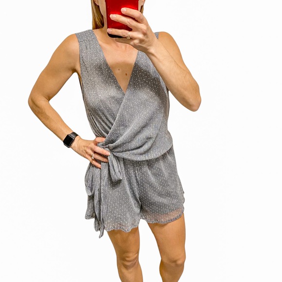Morrisday the Label Star Dust Mesh Playsuit Romper XS - Picture 2 of 12